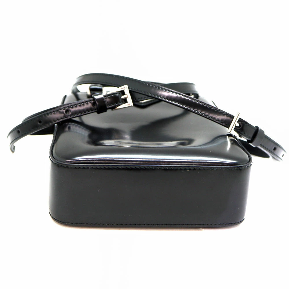 Prada brushed leather tote Shoulder Bag black - Picture 5 of 6